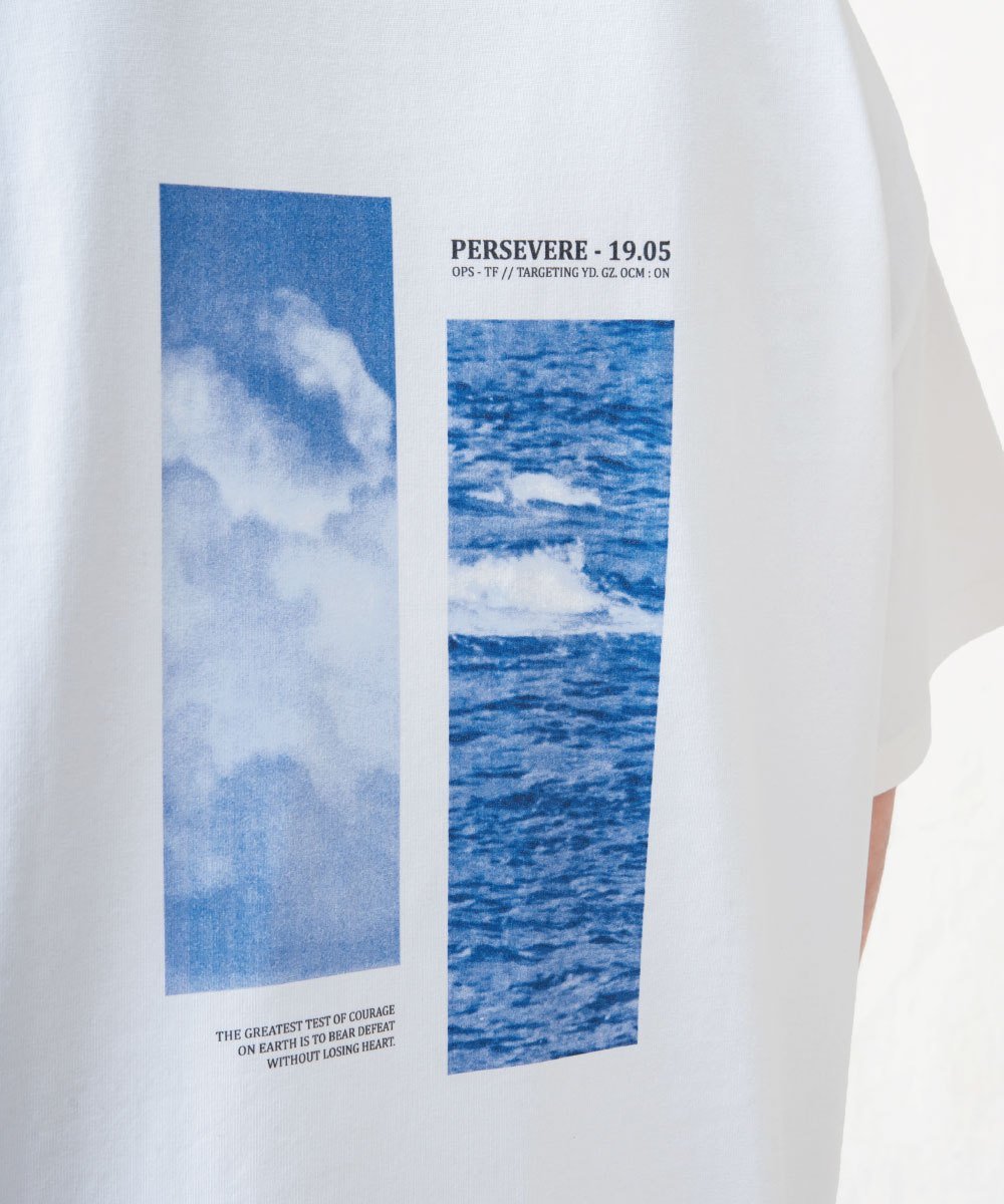 照片圖像短TEE PHOTO GRAPHIC T-SHIRT