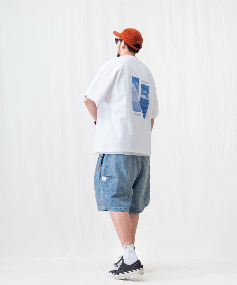 照片圖像短TEE PHOTO GRAPHIC T-SHIRT
