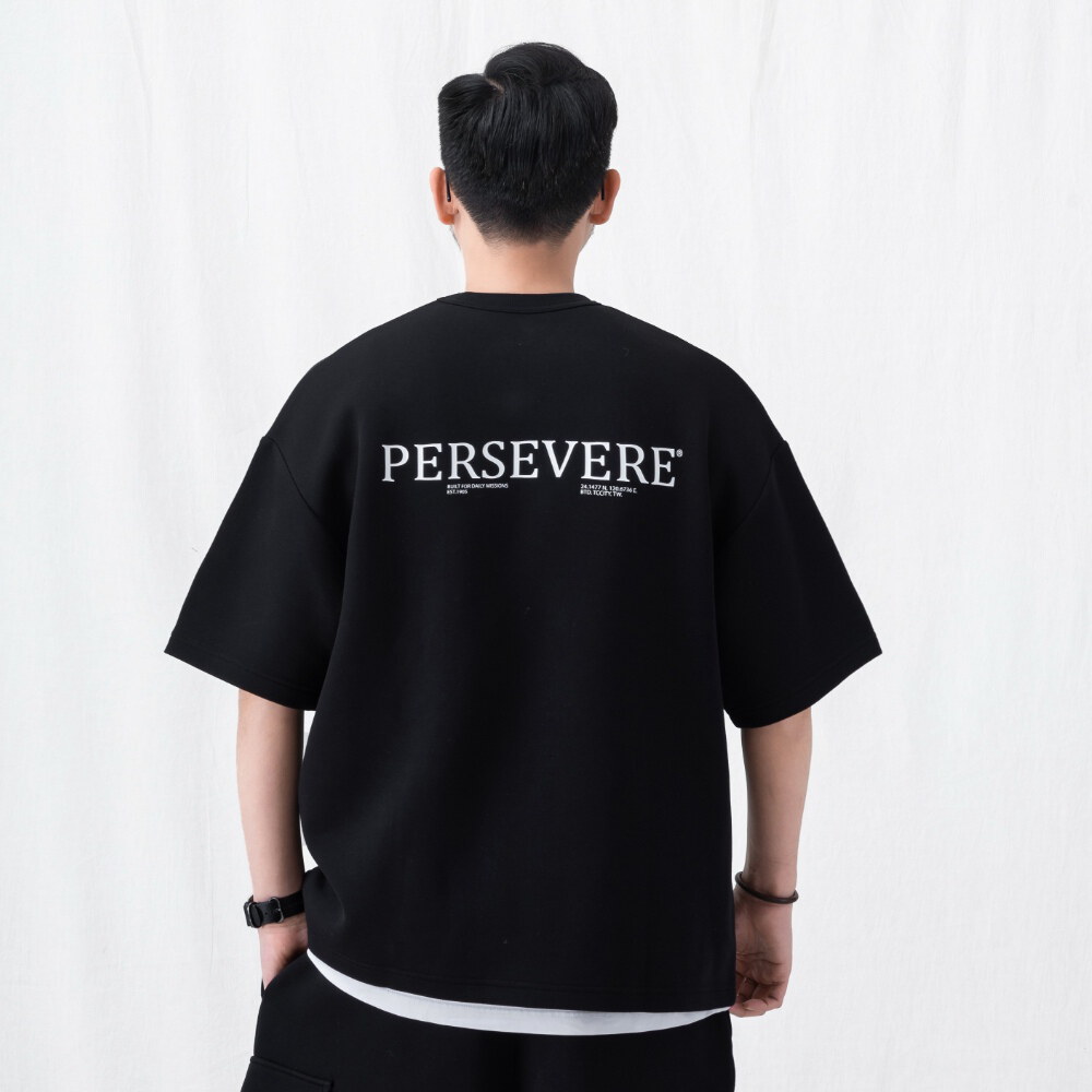 寬版棉套裝上衣 LOOSE FIT COTTON T SHIRT