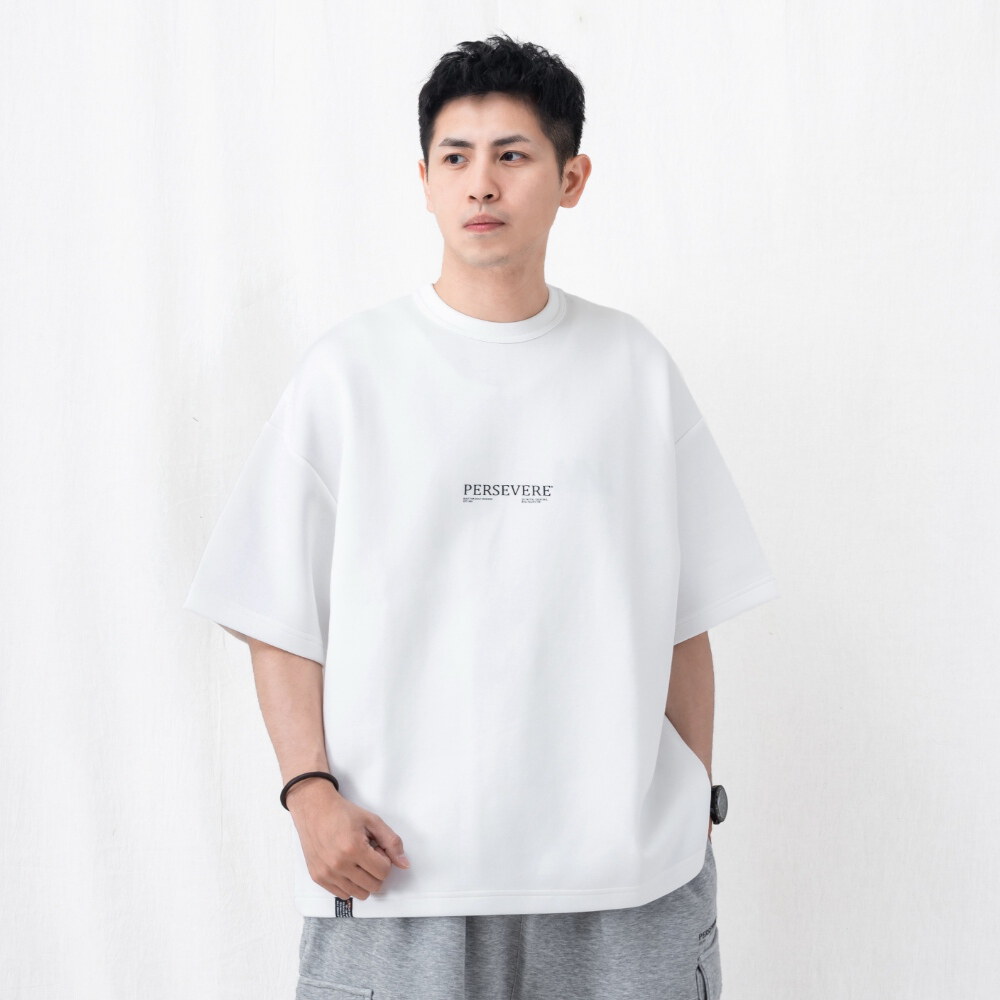 寬版棉套裝上衣 LOOSE FIT COTTON T SHIRT