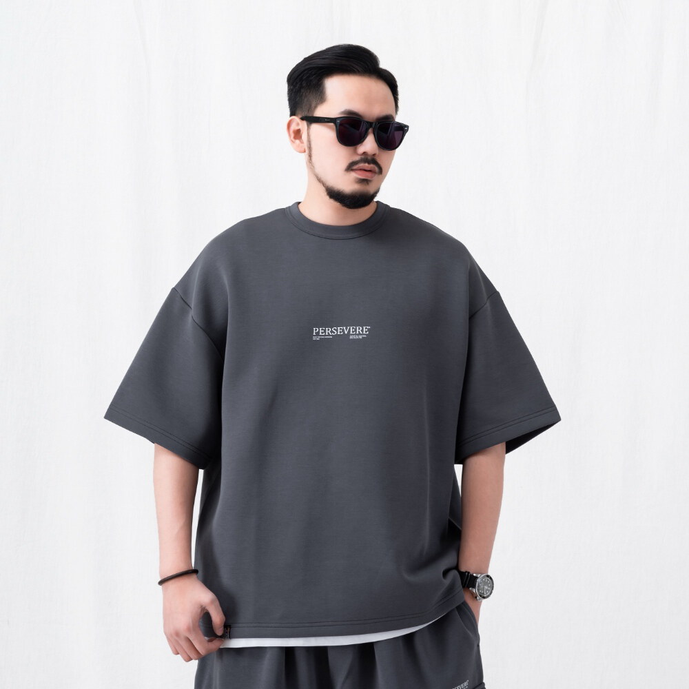 寬版棉套裝上衣 LOOSE FIT COTTON T SHIRT