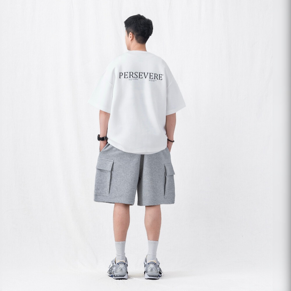 寬版棉套裝上衣 LOOSE FIT COTTON T SHIRT