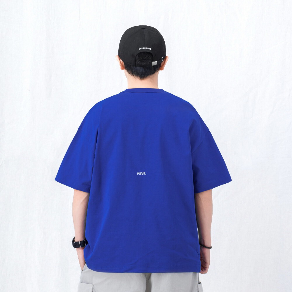 標語口袋T恤 TEXT-PRINT POCKET T-SHIRT