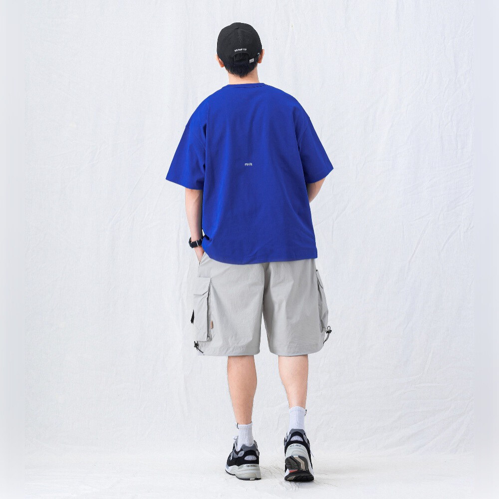 標語口袋T恤 TEXT-PRINT POCKET T-SHIRT