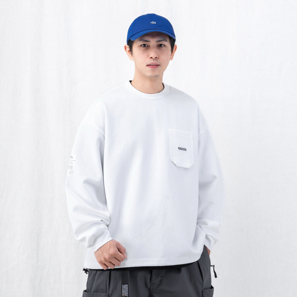 定番口袋長TEE CLASSIC LS POCKET T-SHIRT