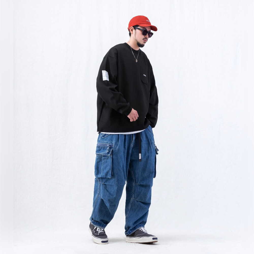 定番口袋長TEE CLASSIC LS POCKET T-SHIRT