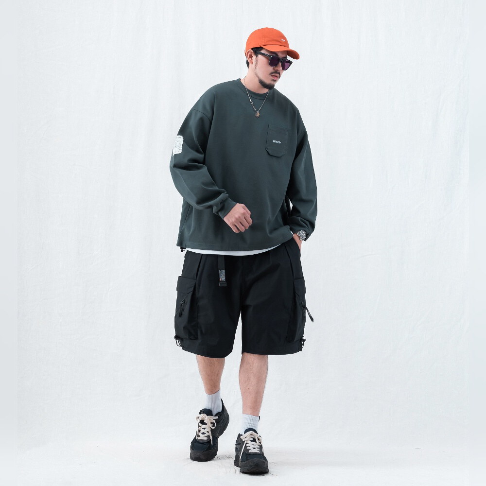 定番口袋長TEE CLASSIC LS POCKET T-SHIRT