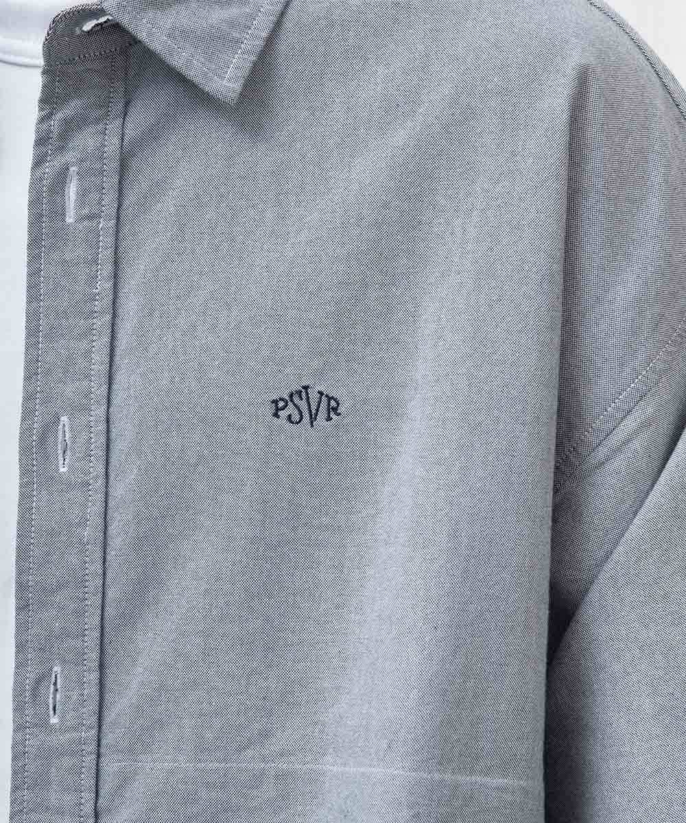 寬版長袖襯衫 BRAND LOGO LONG-SLEEVE SHIRTS