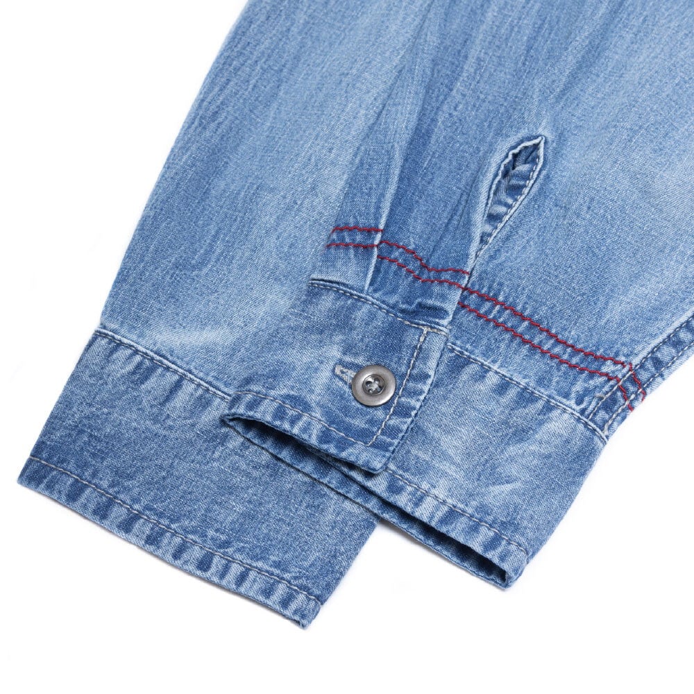 牛仔襯衫