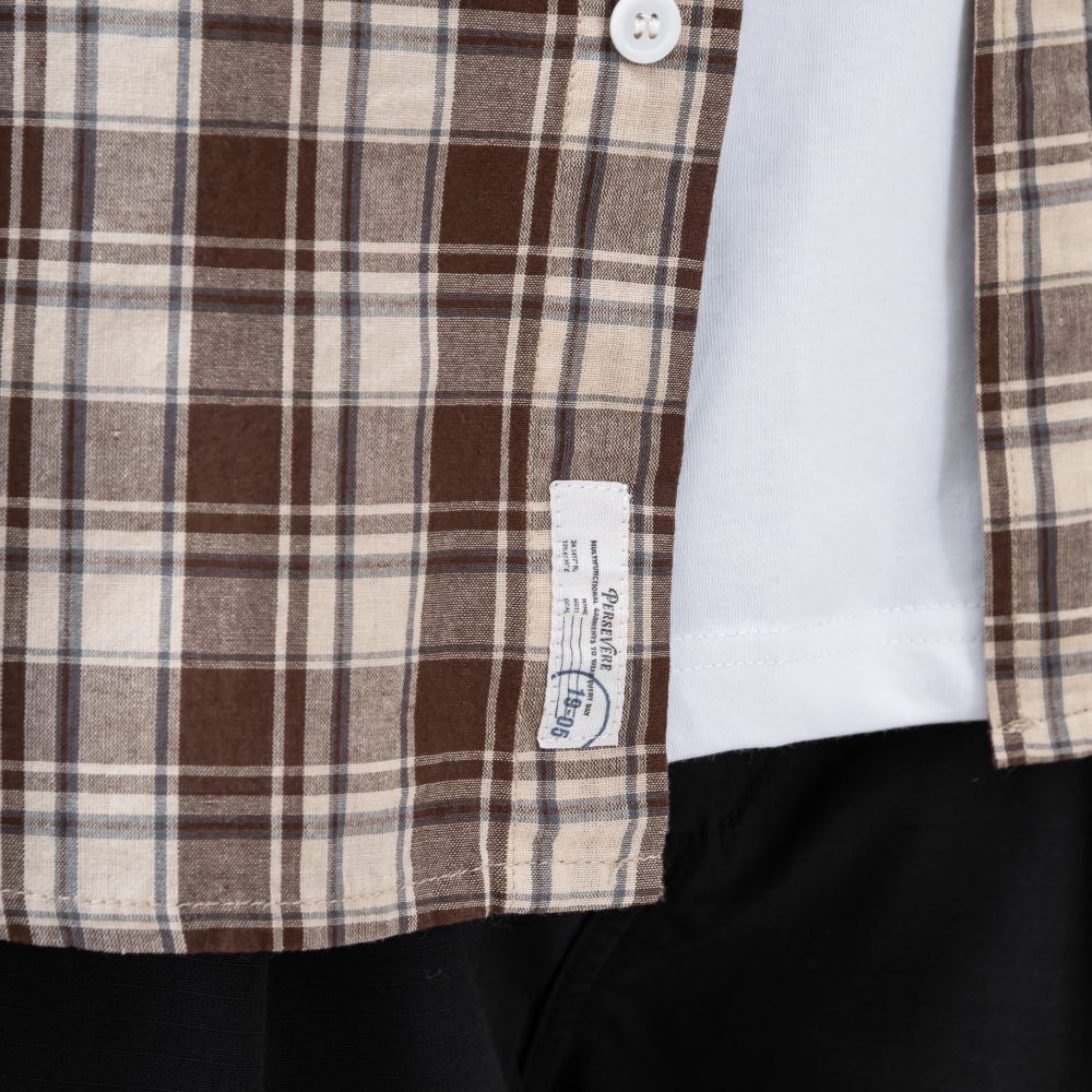 寬版短袖襯杉 LOOSE-FIT POCKET SHIRT