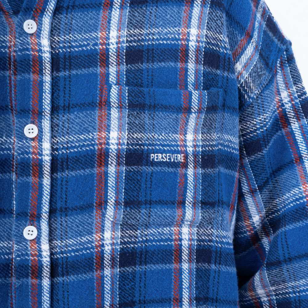 寬版長袖襯衫 loose-fit LS shirt