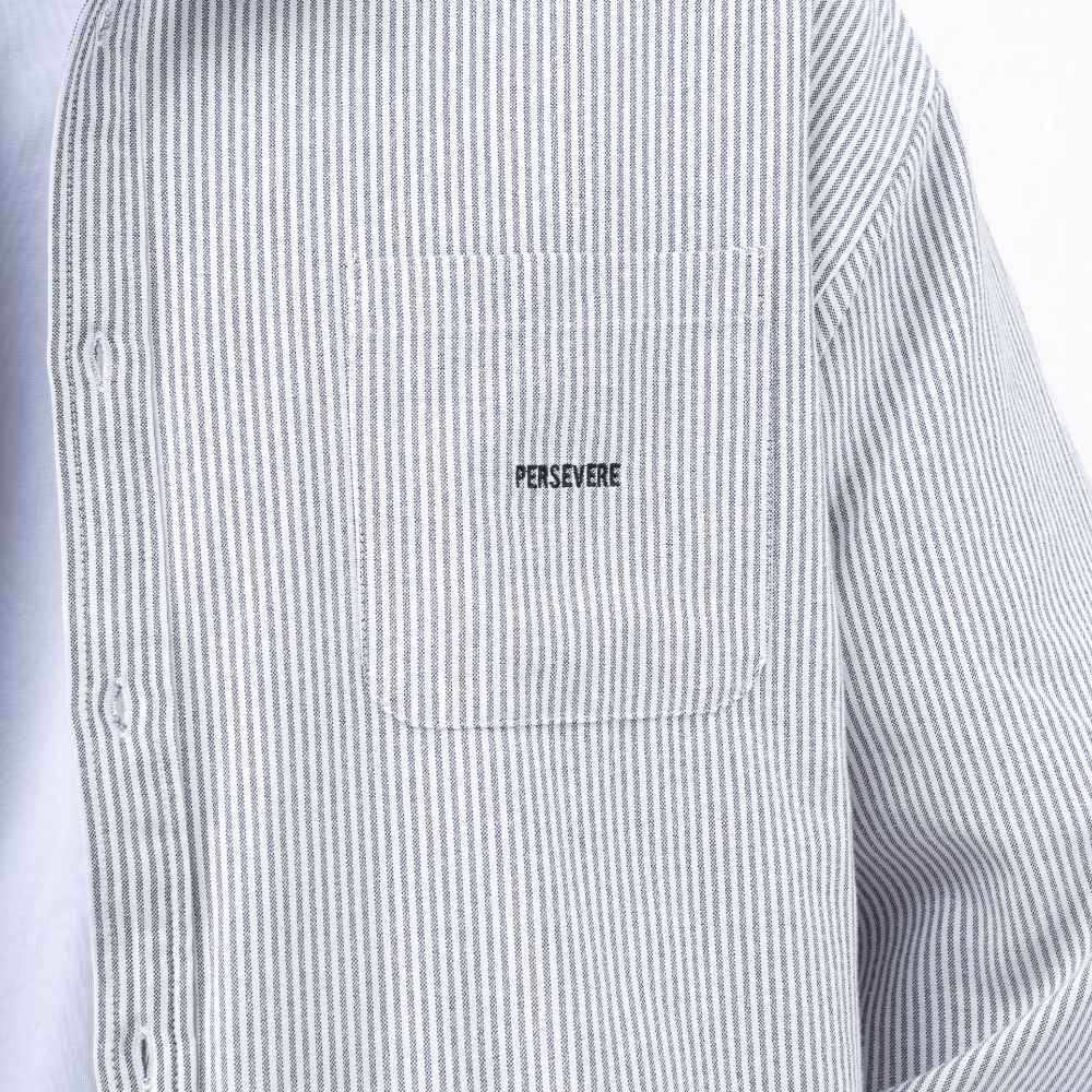 寬版長袖襯衫 loose-fit LS shirt
