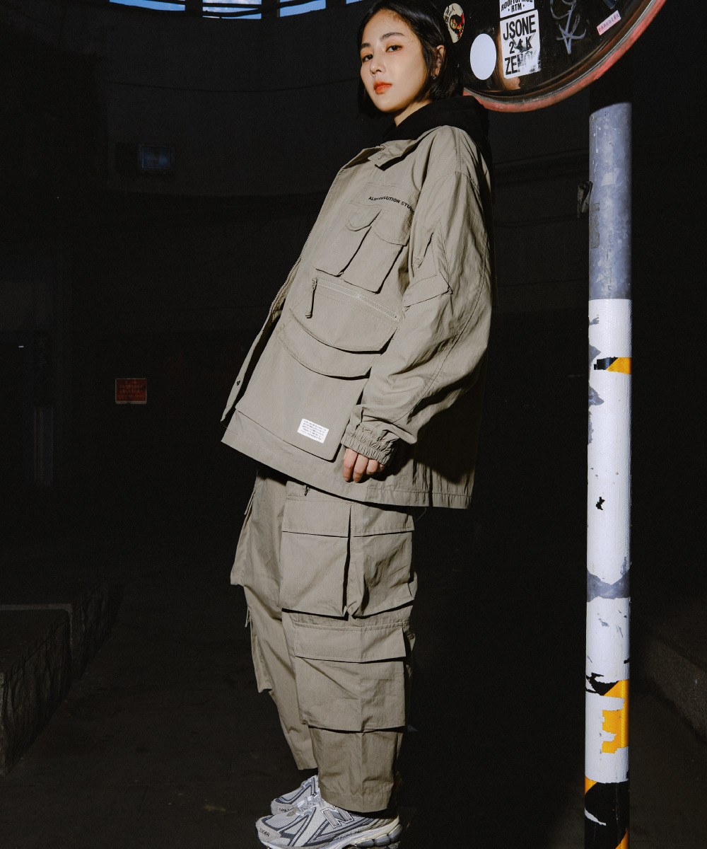 PERSEVERE X AES 聯名多口袋戰術外套