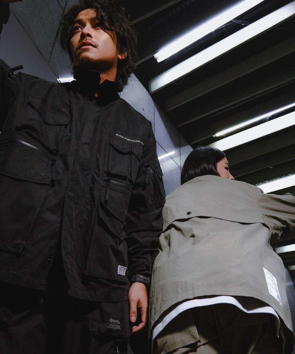 PERSEVERE X AES 聯名多口袋戰術外套