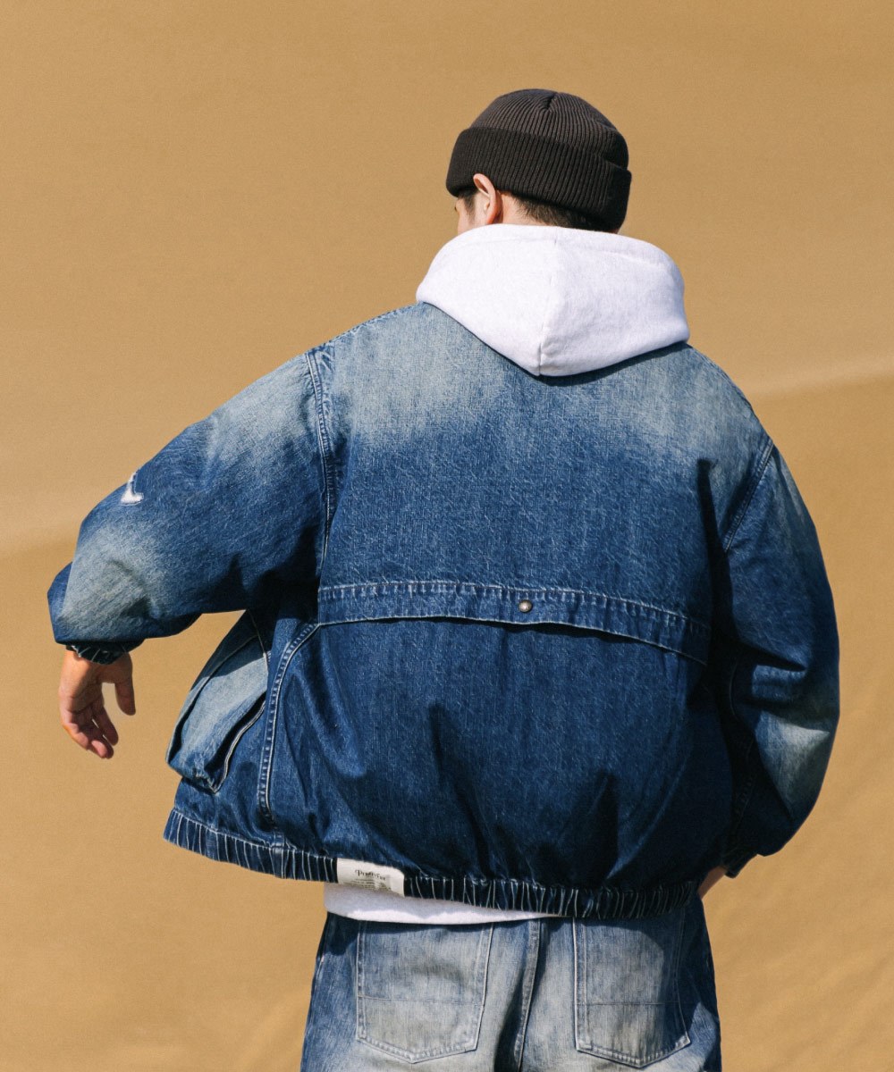 PERSEVERE 週年限定-破壞牛仔外套