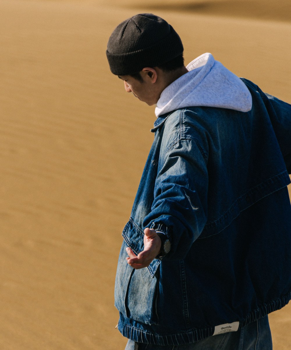 PERSEVERE 週年限定-破壞牛仔外套