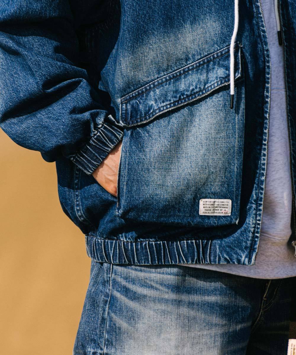 PERSEVERE 週年限定-破壞牛仔外套