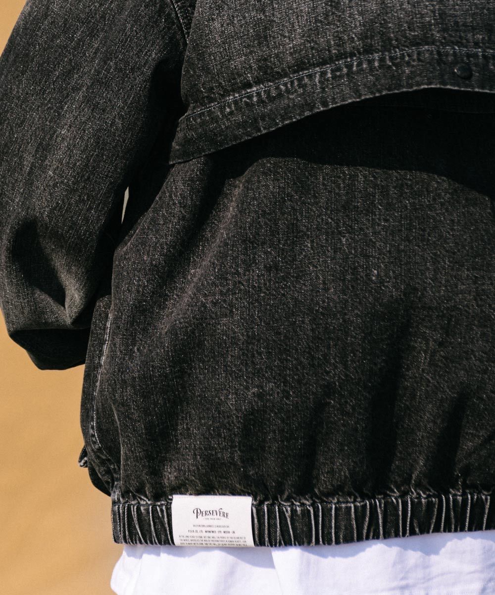 PERSEVERE 週年限定-破壞牛仔外套