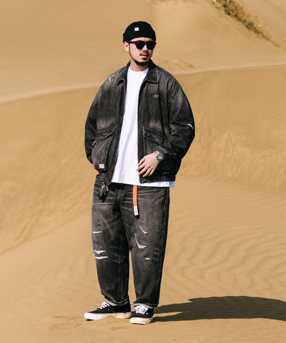 PERSEVERE 週年限定-破壞牛仔外套