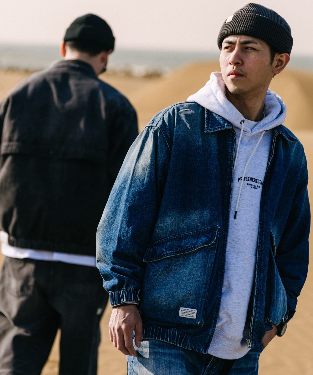 PERSEVERE 週年限定-破壞牛仔外套