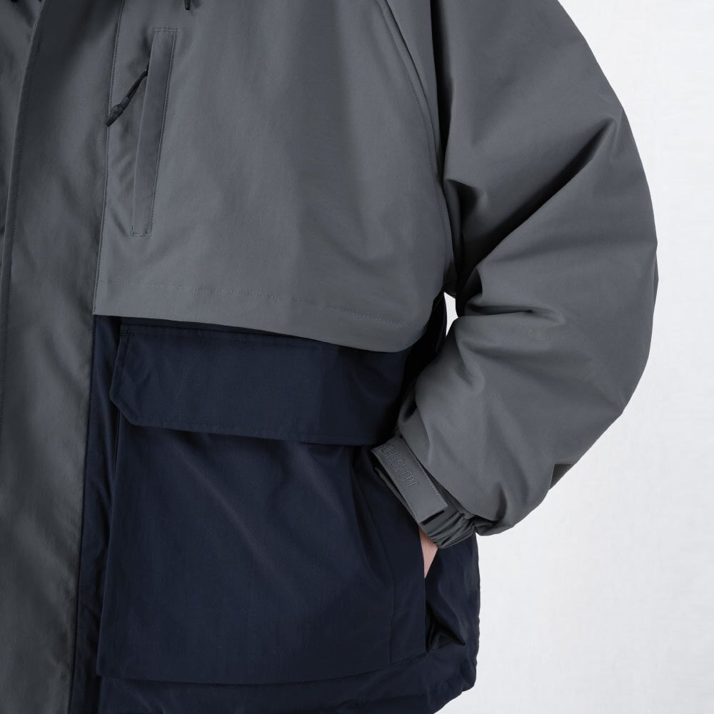 多功能連帽鋪棉外套