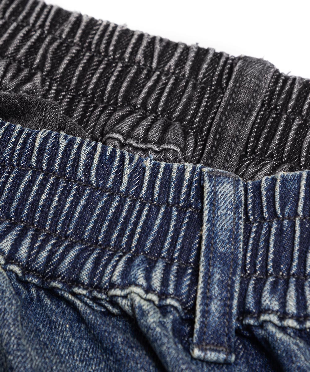水洗貓鬚牛仔長褲 ENZYME-STONEWASHED HIGE JEANS