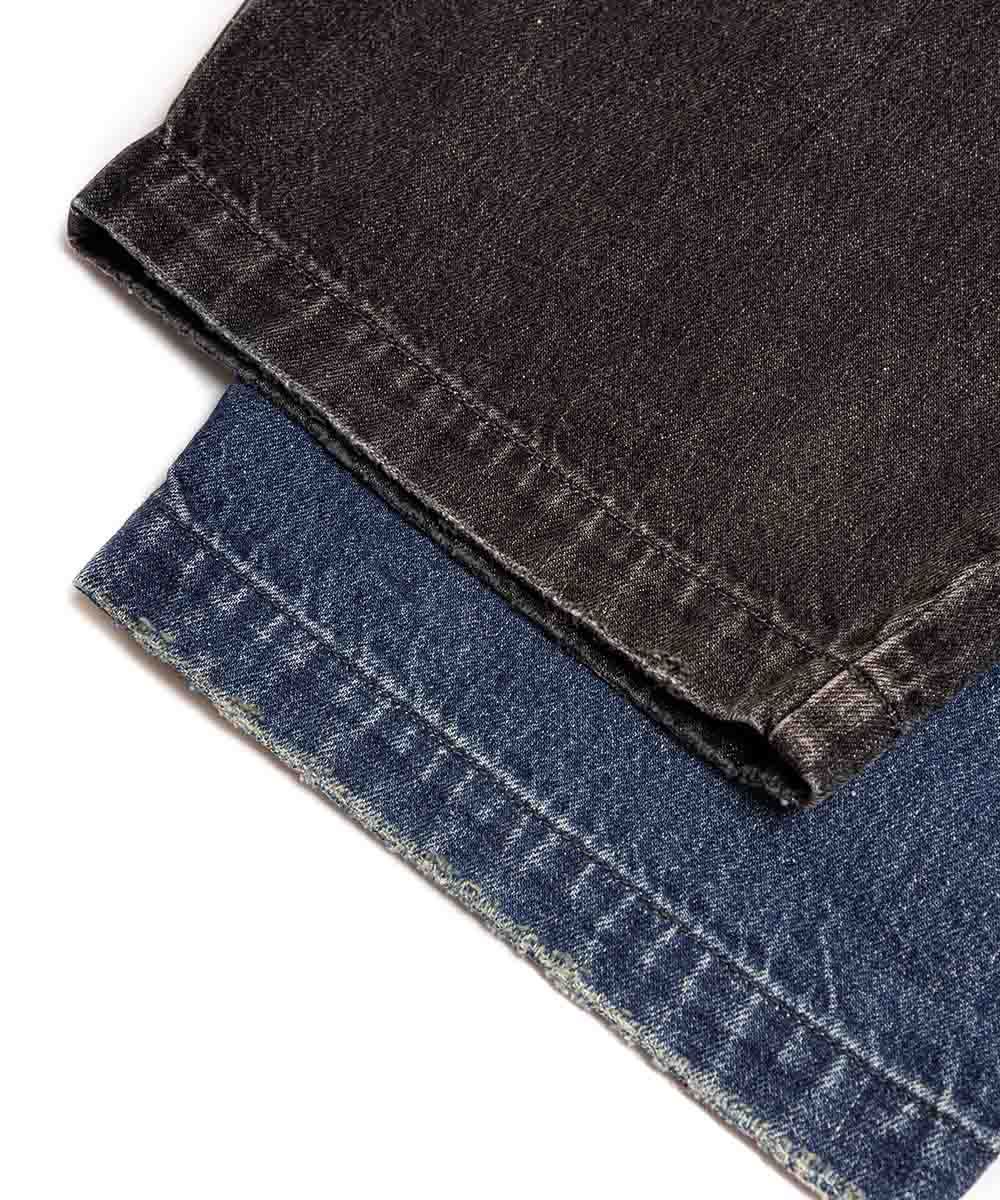 水洗貓鬚牛仔長褲 ENZYME-STONEWASHED HIGE JEANS