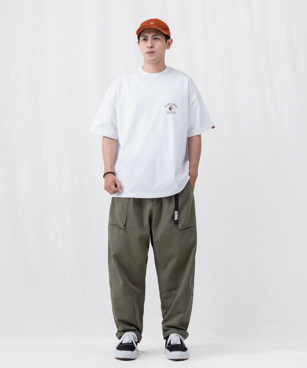 立體口袋海軍長褲 3D POCKET TAPERED PANTS