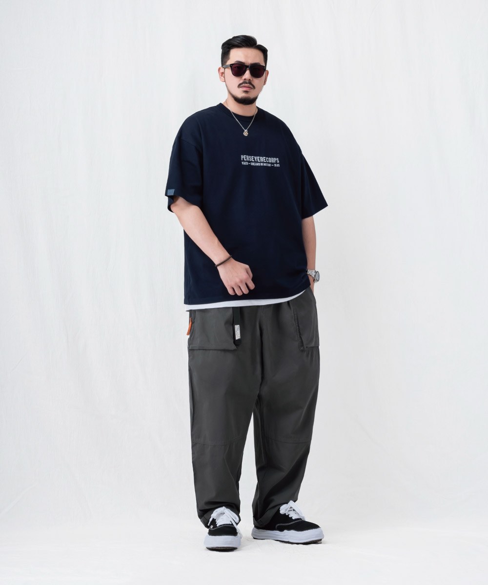 立體口袋海軍長褲 3D POCKET TAPERED PANTS