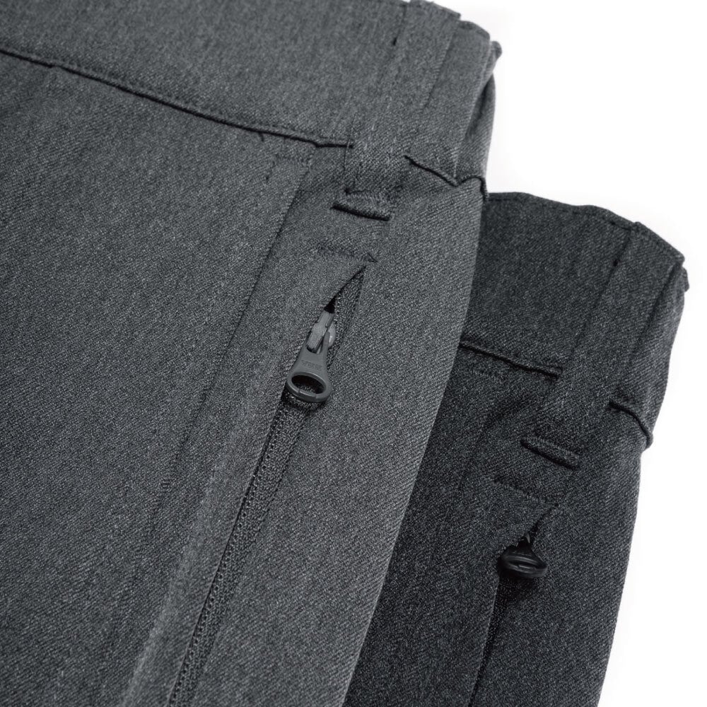 西裝面料打摺錐形褲