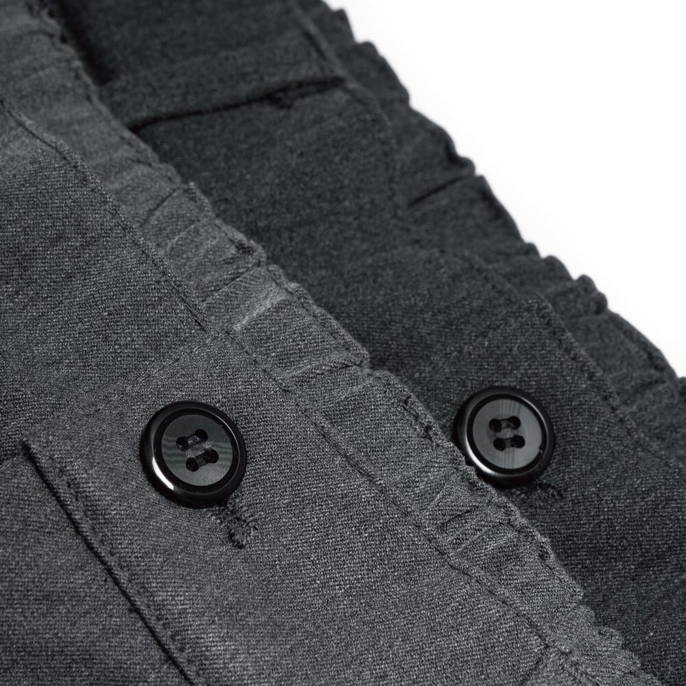 西裝面料打摺錐形褲