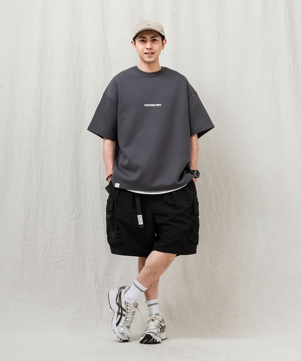 防潑水尼龍軍短褲 WATER-REPELLENT NYLON CARGO SHORTS