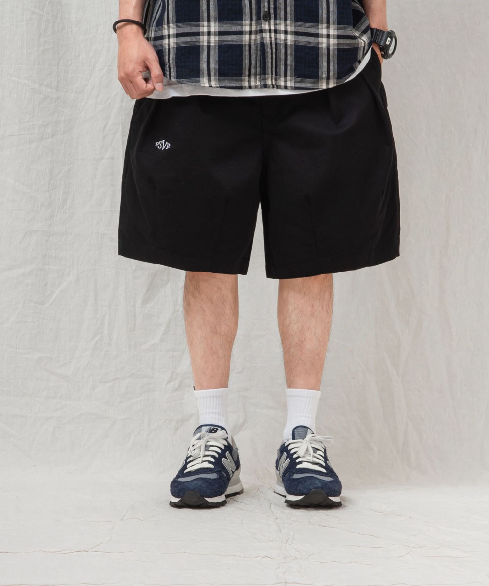 立體摺線氣球短褲 PLEATED BALLOON SHORTS
