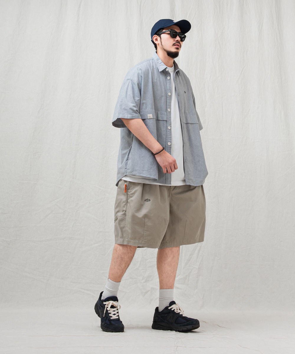 立體摺線氣球短褲 PLEATED BALLOON SHORTS