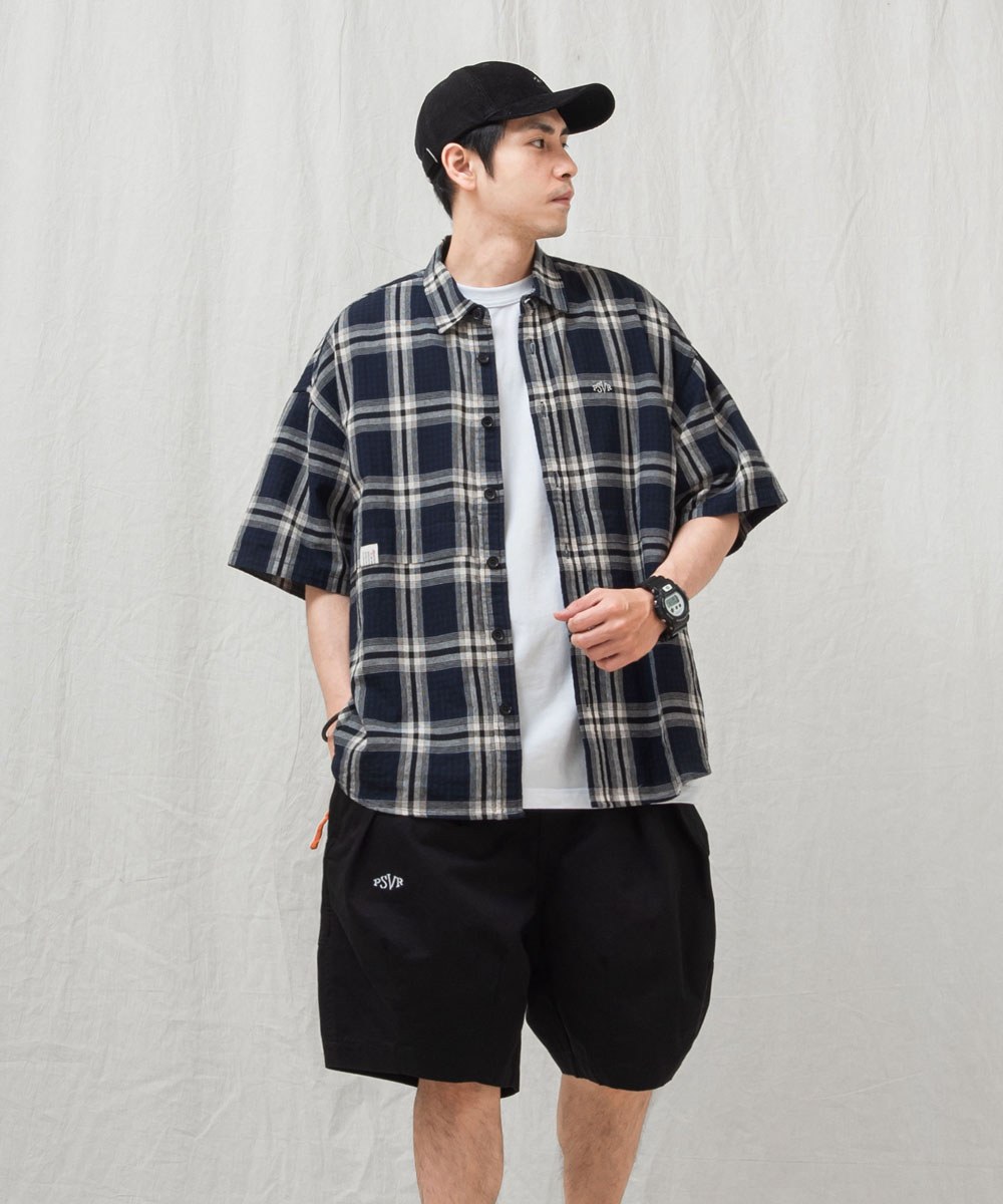 立體摺線氣球短褲 PLEATED BALLOON SHORTS