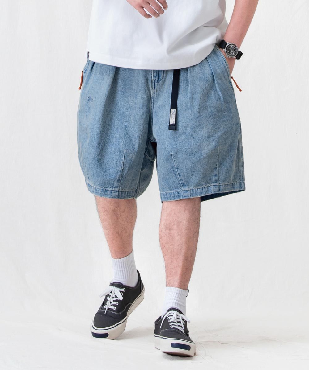 立體氣球短褲 DOUBLE-PLEATED BALLOON SHORTS