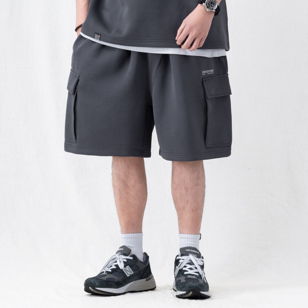 寬版棉套裝口袋短褲 LOOSE FIT COTTON SHORTS