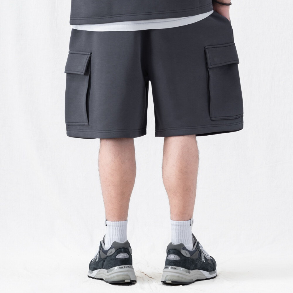 寬版棉套裝口袋短褲 LOOSE FIT COTTON SHORTS