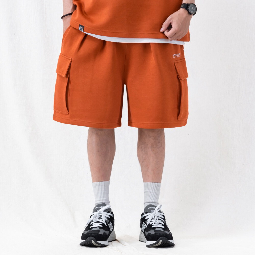 寬版棉套裝口袋短褲 LOOSE FIT COTTON SHORTS
