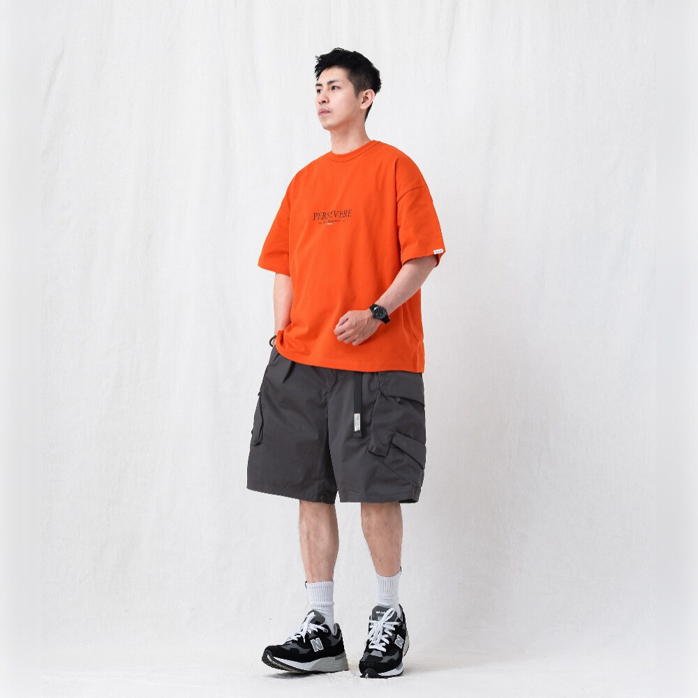 水洗雙口袋短褲 DOUBLE POCKET SHORTS