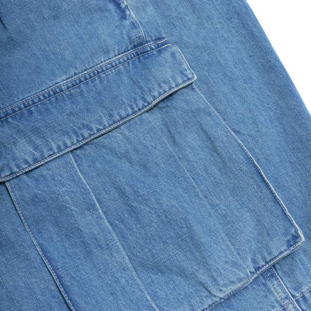 六分口袋短褲 KNEE-LENGTH CARGO SHORTS