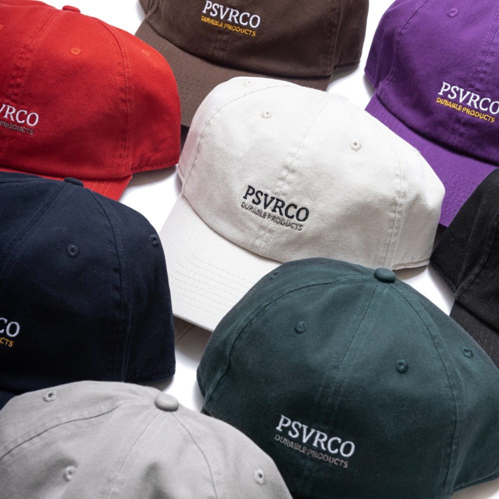 品牌斜紋老帽 SLOGAN TWILL DAD CAP