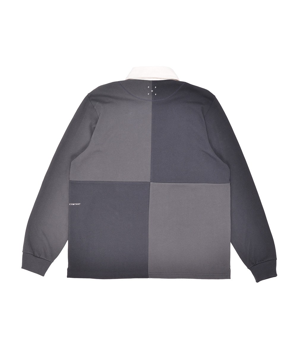 長袖橄欖球衫 royal rugby polo