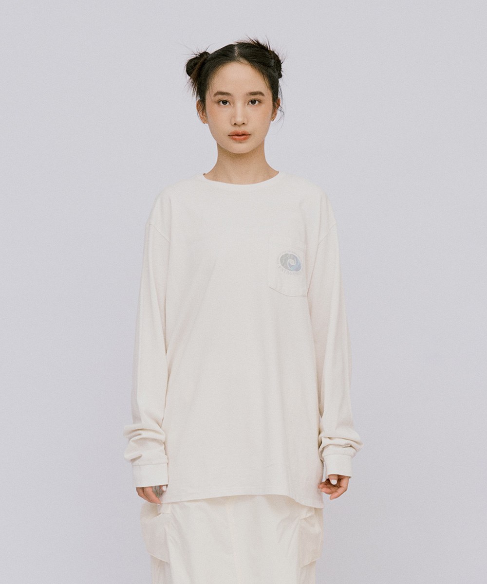 口袋圖Tee Ms LS Snowstitcher Pocket Responsibili-Tee
