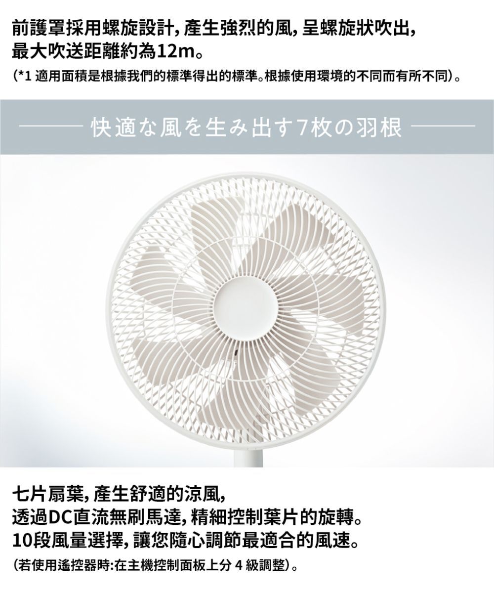 recolte Cordless Circulation Fan 無線循環電風扇