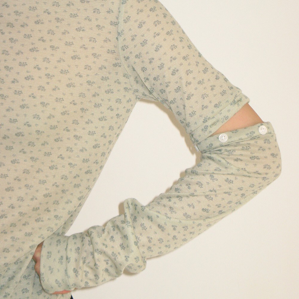 可拆式上衣 DETACHABLE BUTTON SLIM LONG SLEEVE