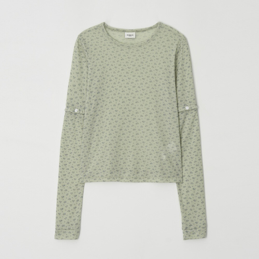 可拆式上衣 DETACHABLE BUTTON SLIM LONG SLEEVE