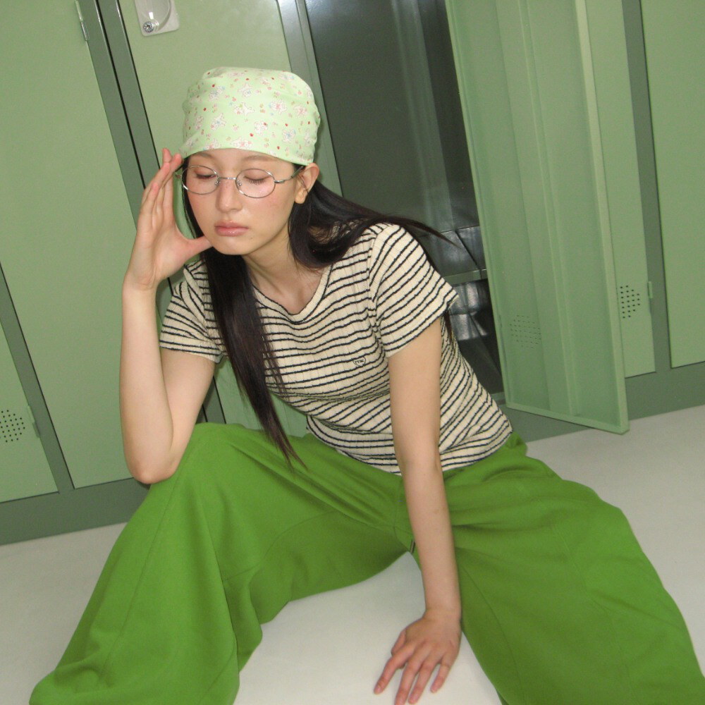 條紋短袖上衣 STRIPE SLIM FIT SHORT SLEEVE