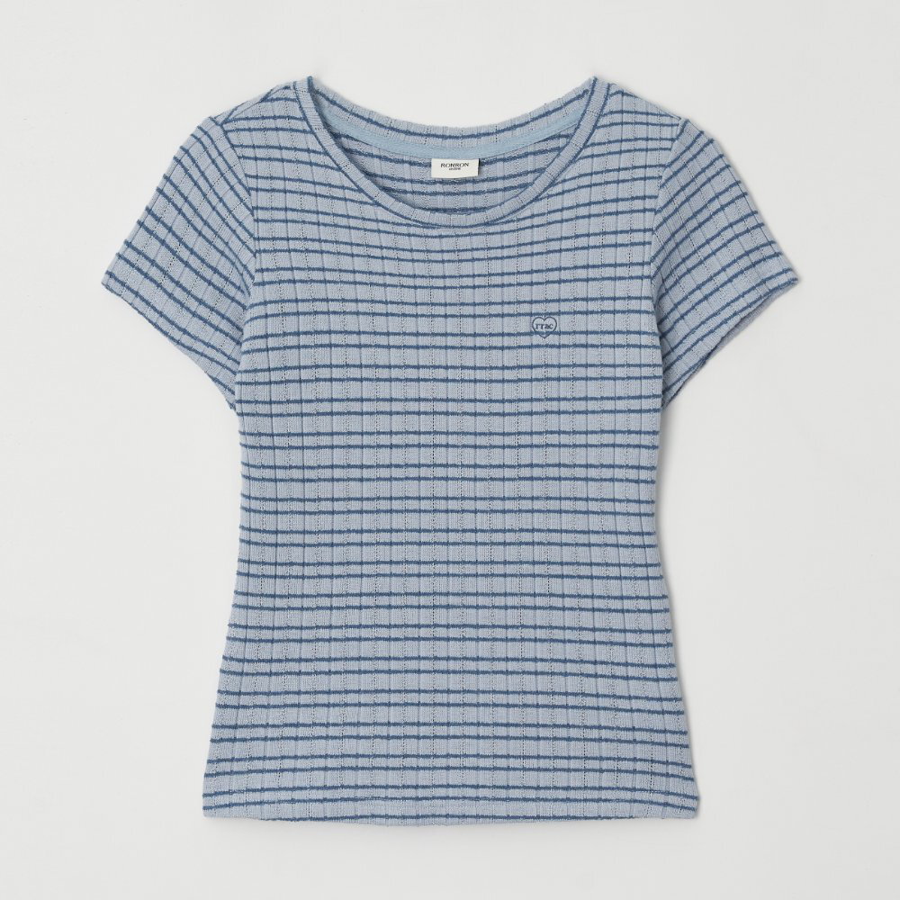 條紋短袖上衣 STRIPE SLIM FIT SHORT SLEEVE