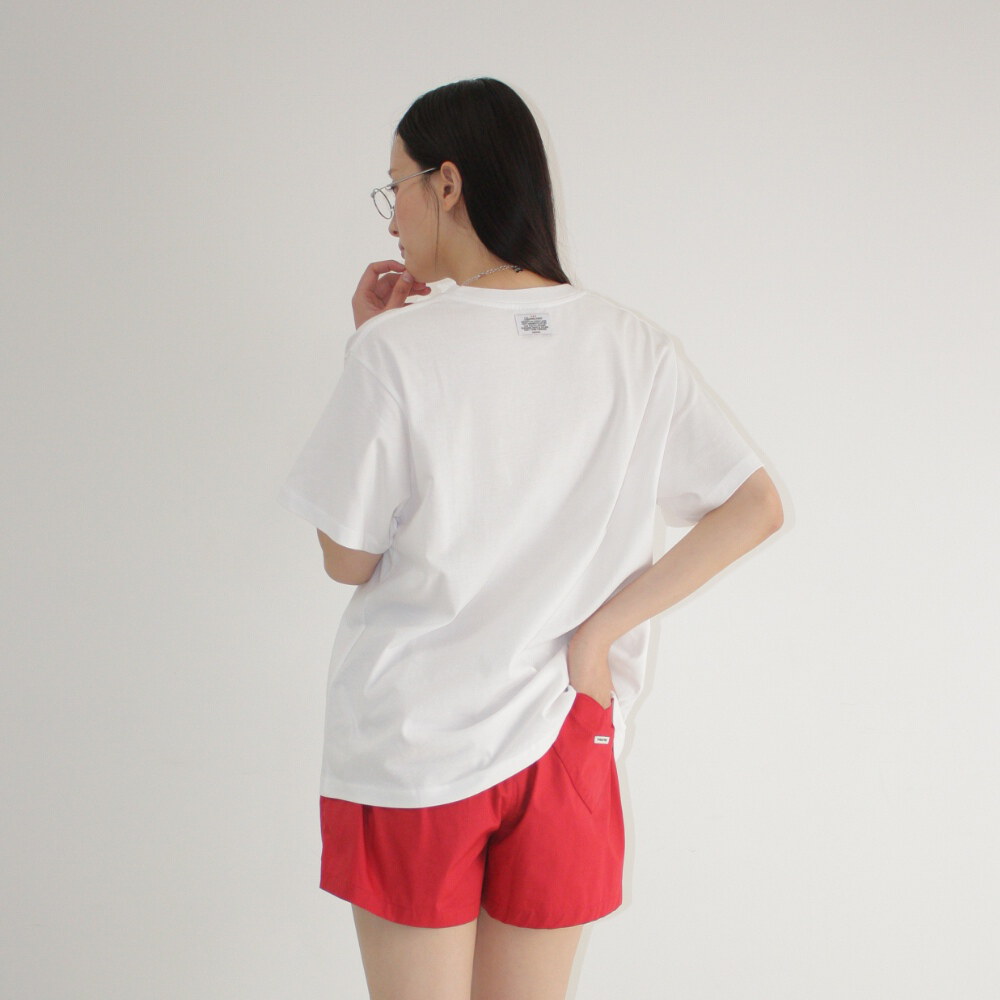 印花上衣 CREAM MATCHA BASIC FIT T SHIRT